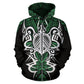 Hawaii Turtle Tribal Green Armor Art - 3D Hoodie