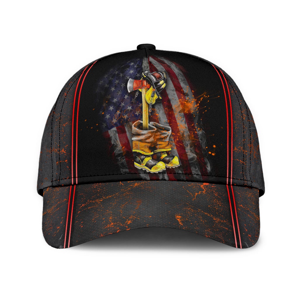Proud Firefighter Hero Tribute Theme – Classic Cap