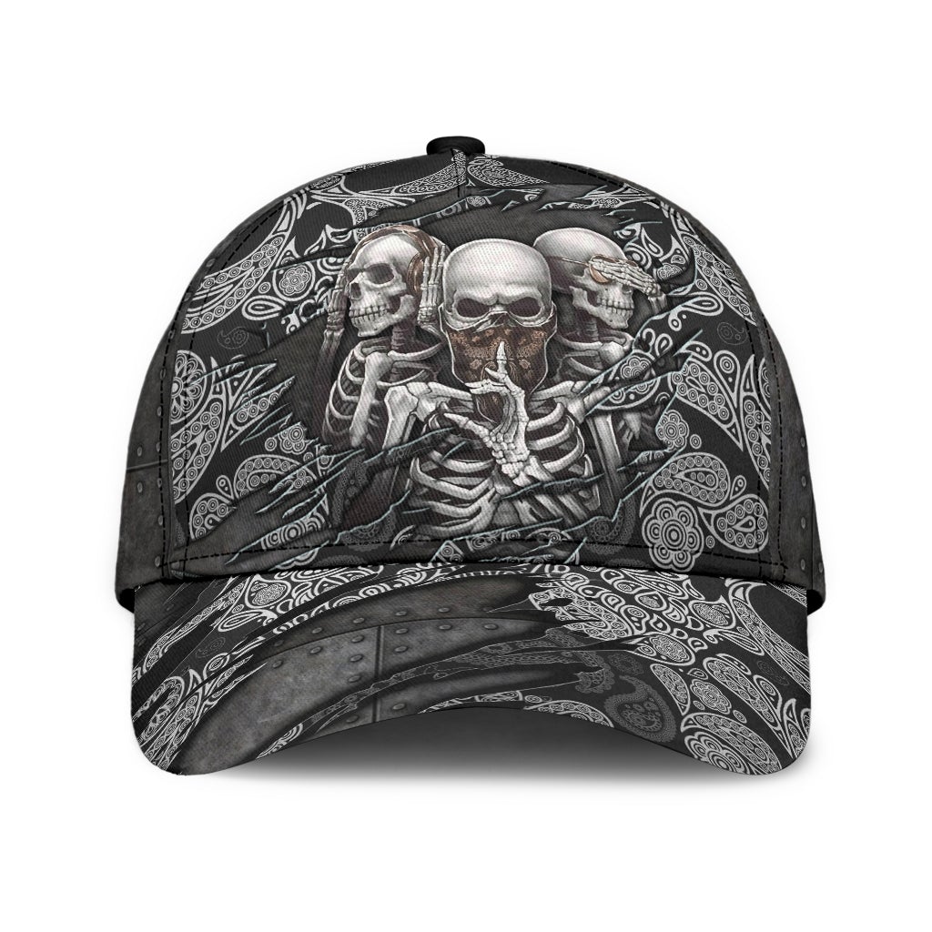 Evil Skull No Senses – Classic Cap