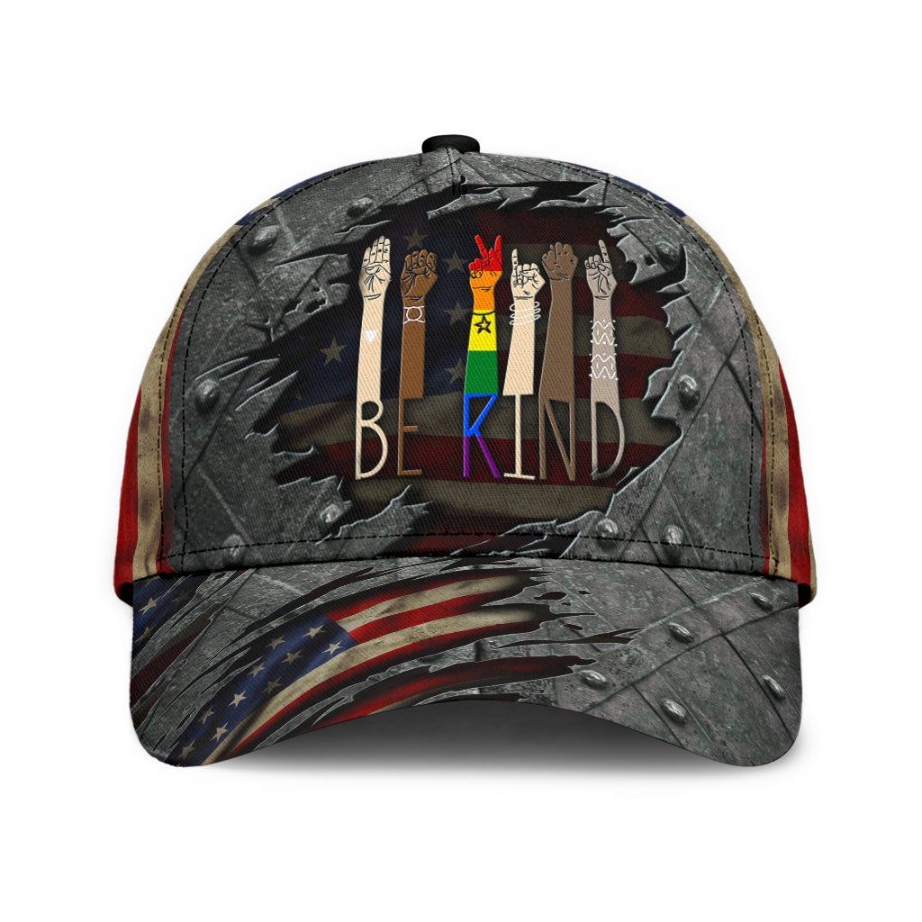 LGBT Be Kind Equality Message – Classic Cap