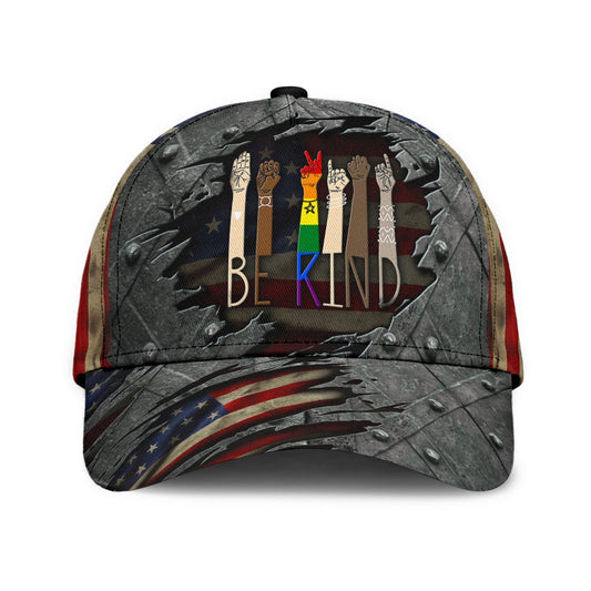 LGBT Be Kind Equality Message – Classic Cap