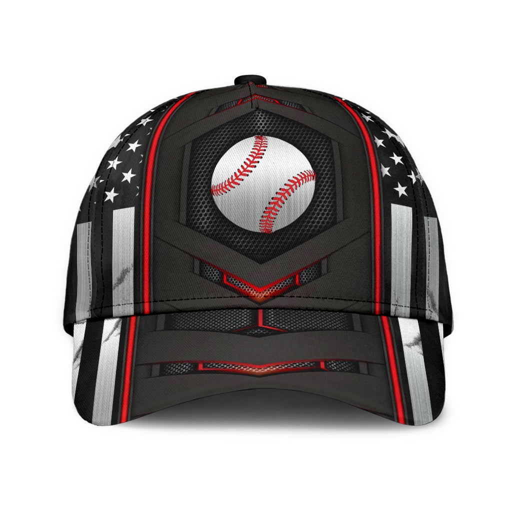Baseball Red Flag Carbon – Classic Cap