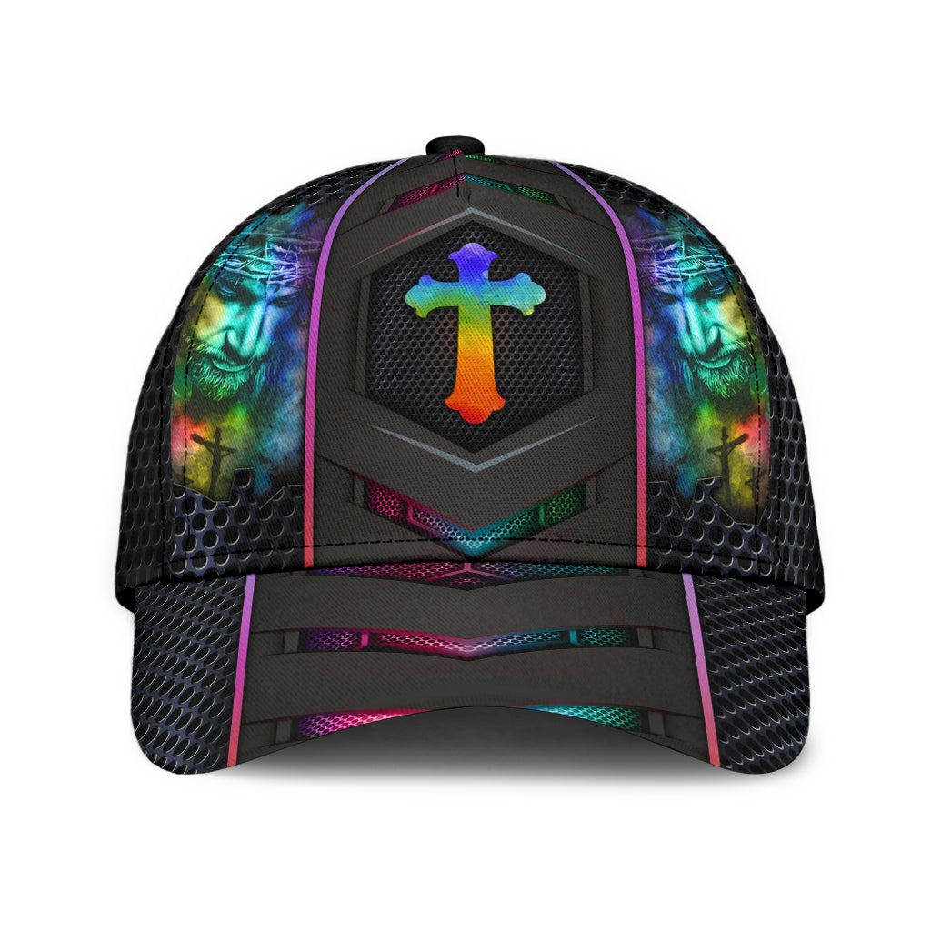 Faith Cross Metal Tear Style – Classic Cap