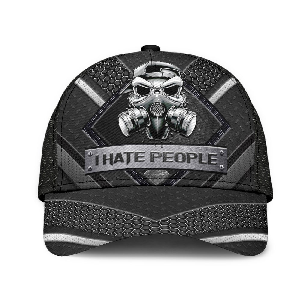 Skull I Hate People – Classic Cap