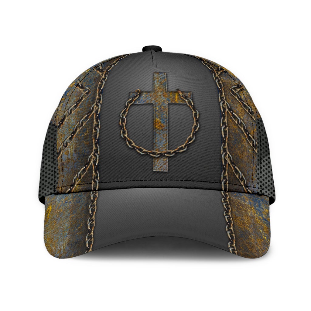 Jesus Cross Thorn Crown Faith Style – Classic Cap