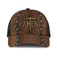 Believe In Jesus Amen Cross Faith Style – Classic Cap