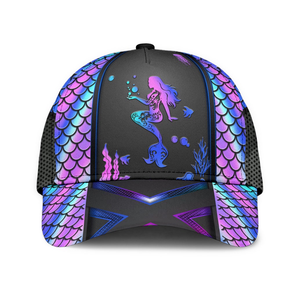 Mermaid Hologram Fantasy Ocean Style – Classic Cap