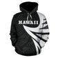 Hawaii Turtle Warrior Style Art – 3D Hoodie