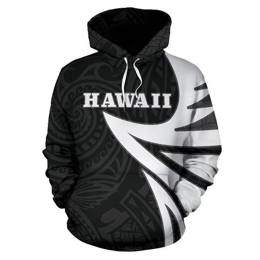 Hawaii Turtle Warrior Style Art – 3D Hoodie