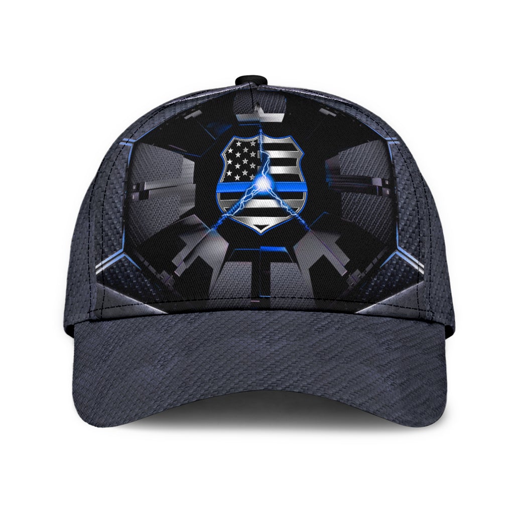 Back The Blue Hexagonal Police – Classic Cap