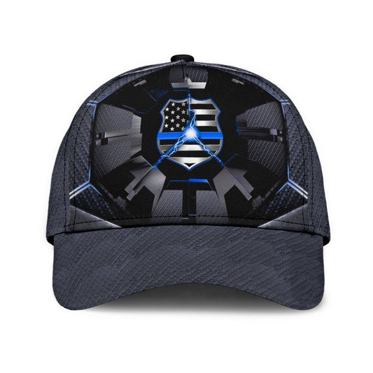 Back The Blue Hexagonal Police – Classic Cap