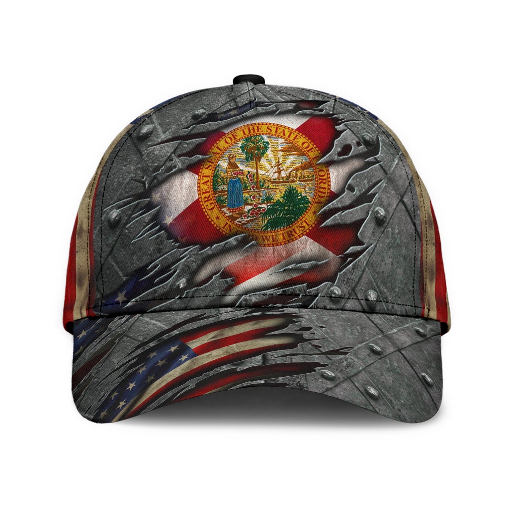 Florida US Flag State Pride – Classic Cap