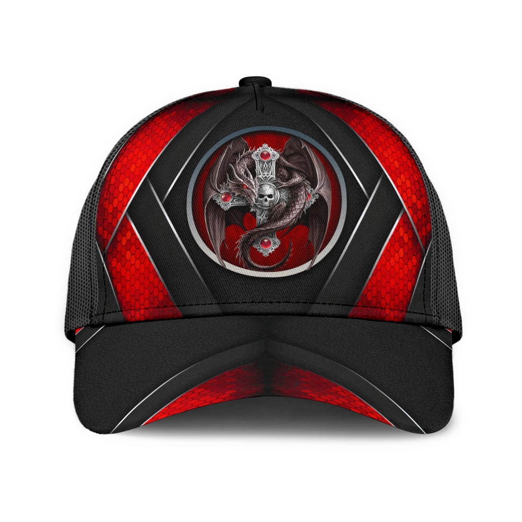 Dragon Skull Metal Style – Classic Cap