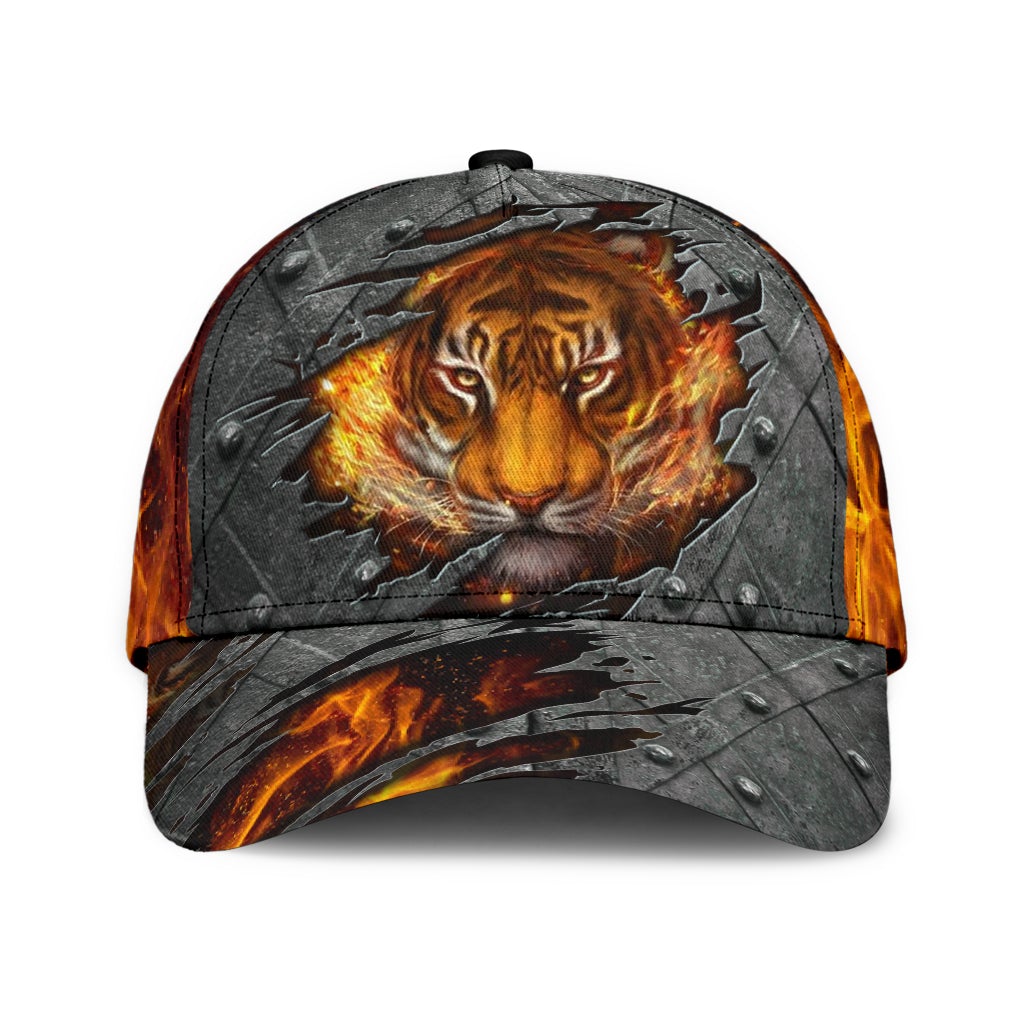 Fire Tiger Lava Energy Style – Classic Cap