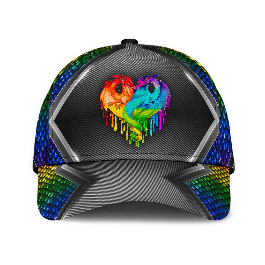 LGBT Dragon Pattern Fantasy Style – Classic Cap