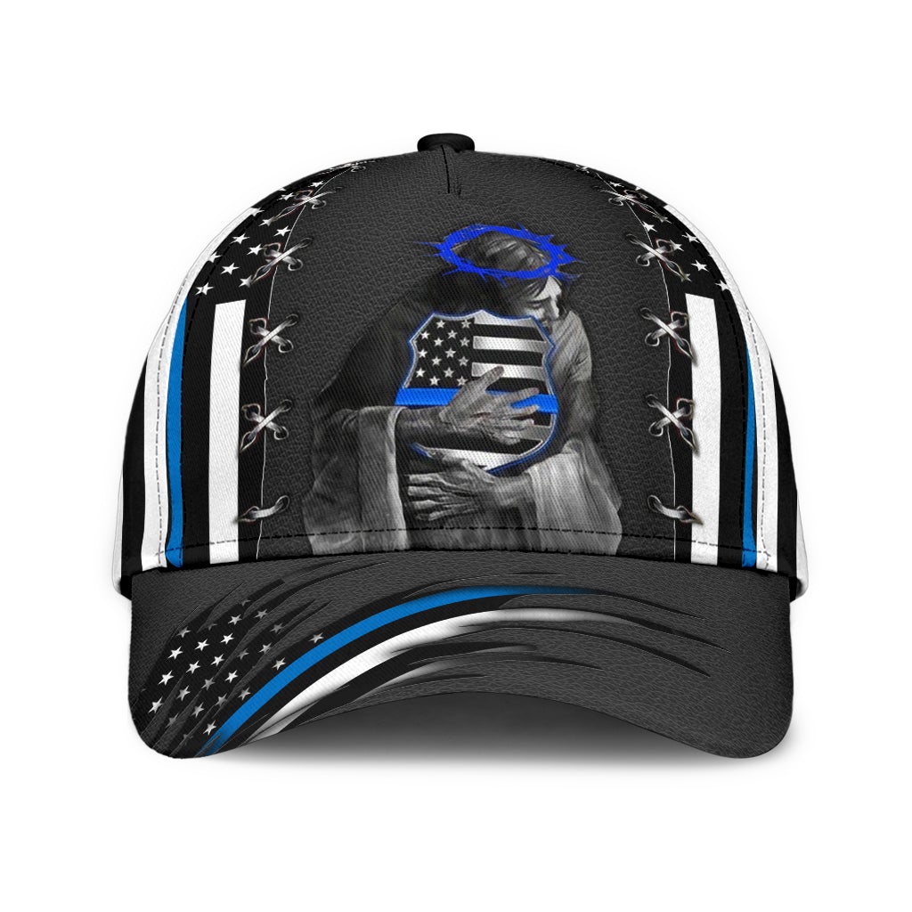Back The Blue Faith Police – Classic Cap