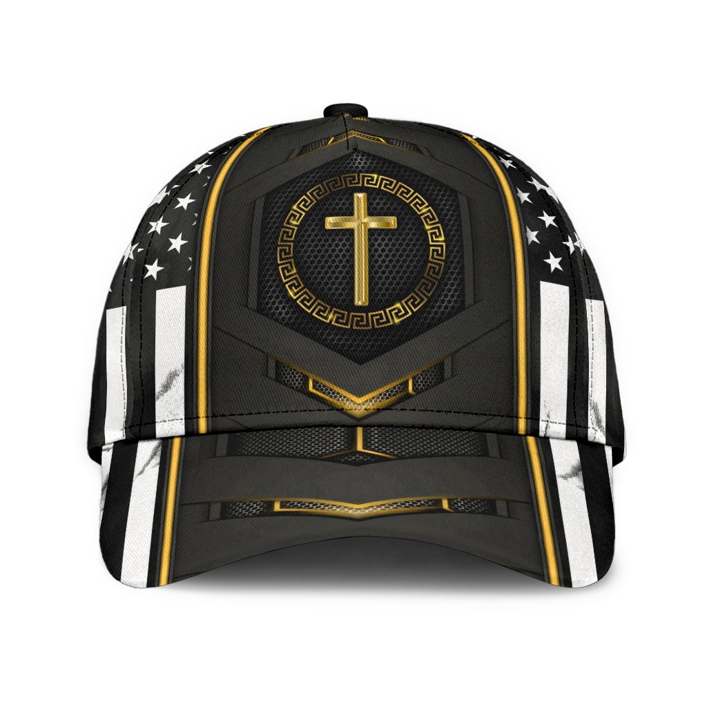 Faith Gold Flag Carbon American – Classic Cap