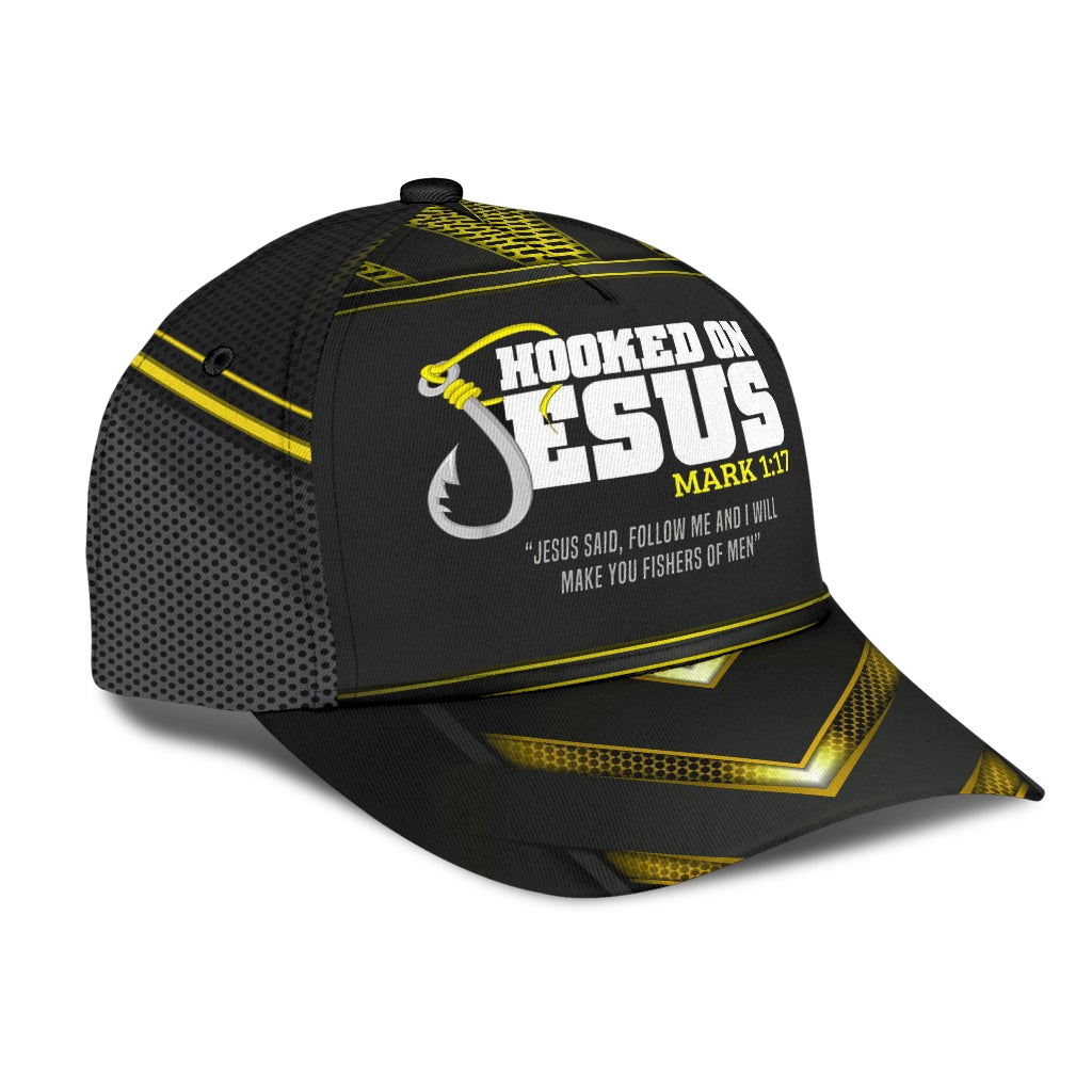 Faith Fishing Hooked Message – Classic Cap