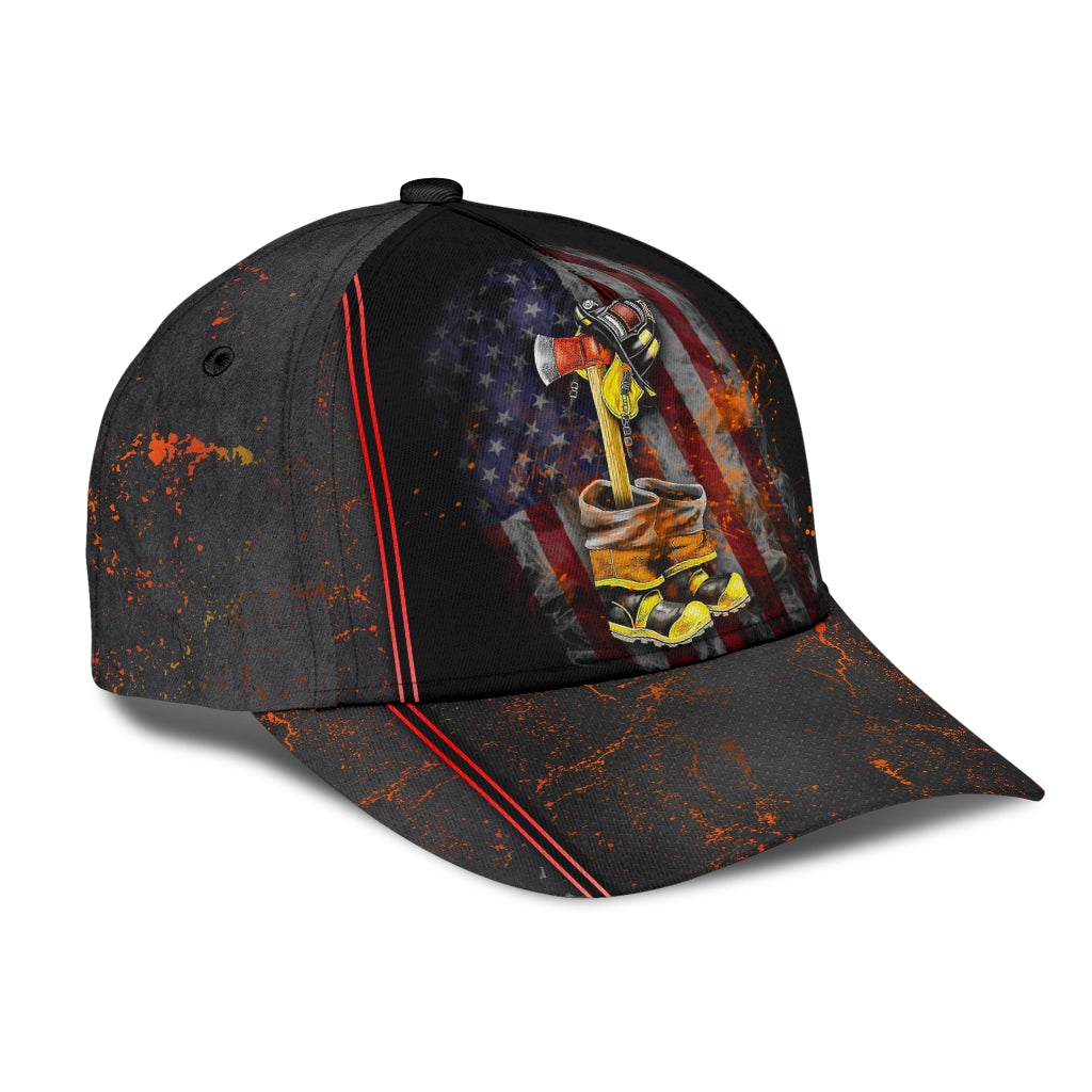 Proud Firefighter Hero Tribute Theme – Classic Cap