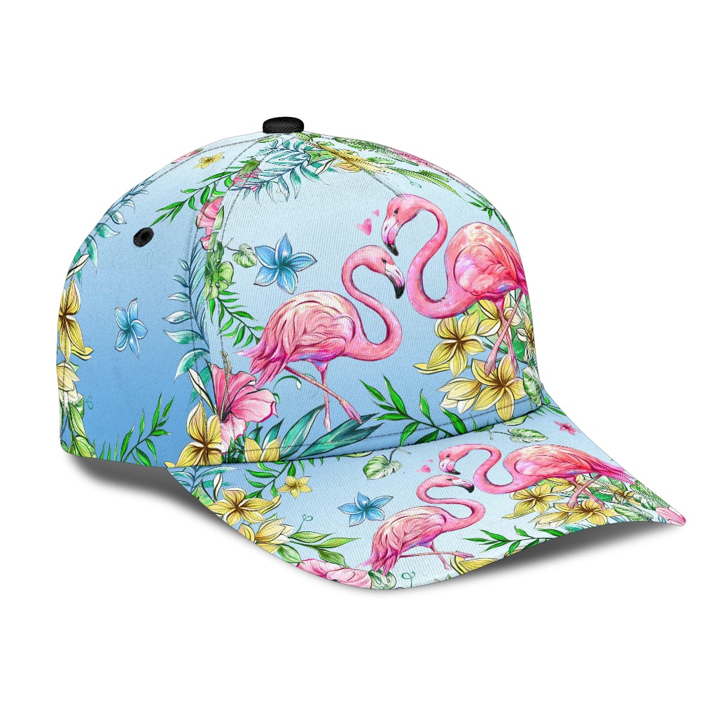 Flamingo Tropical Pattern Style – Classic Cap