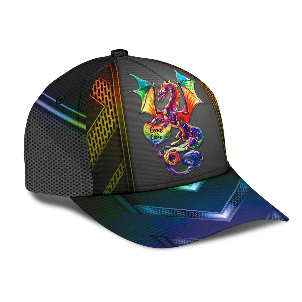 LGBT Dragon Pride Fantasy Style – Classic Cap