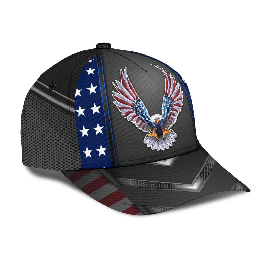 Eagle American Flag Freedom Style – Classic Cap