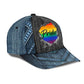 LGBT Jean Pattern Pride Style – Classic Cap