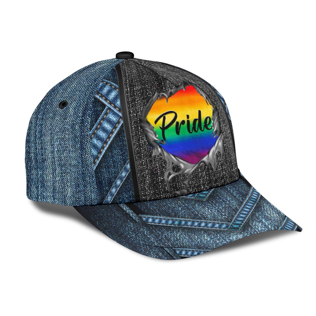 LGBT Jean Pattern Pride Style – Classic Cap