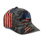 Horse US Flag Patriotic Style – Classic Cap