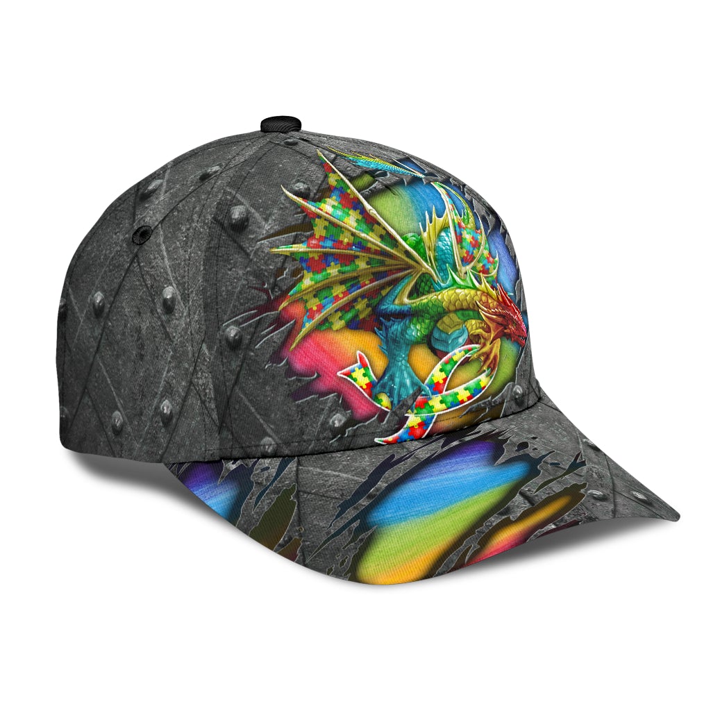 Autism Dragon Unique Awareness Style – Classic Cap