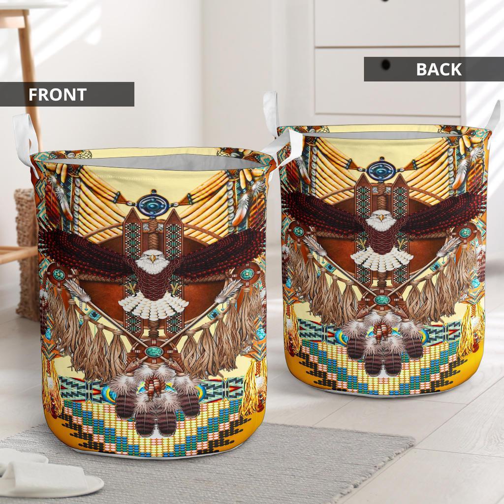 Native Americans Legend Life Limited 17 – Laundry Basket-Owls Matrix