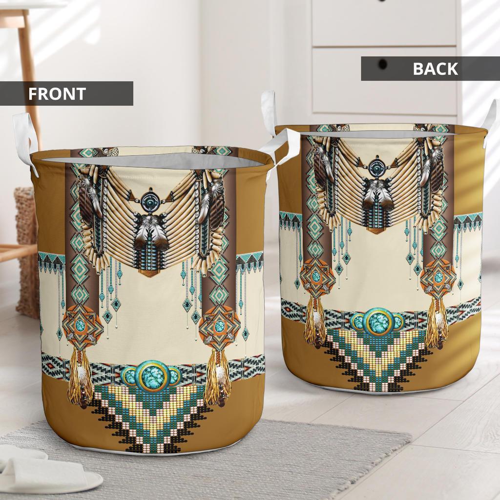 Native Americans Legend Life Limited 16 – Laundry Basket-Owls Matrix