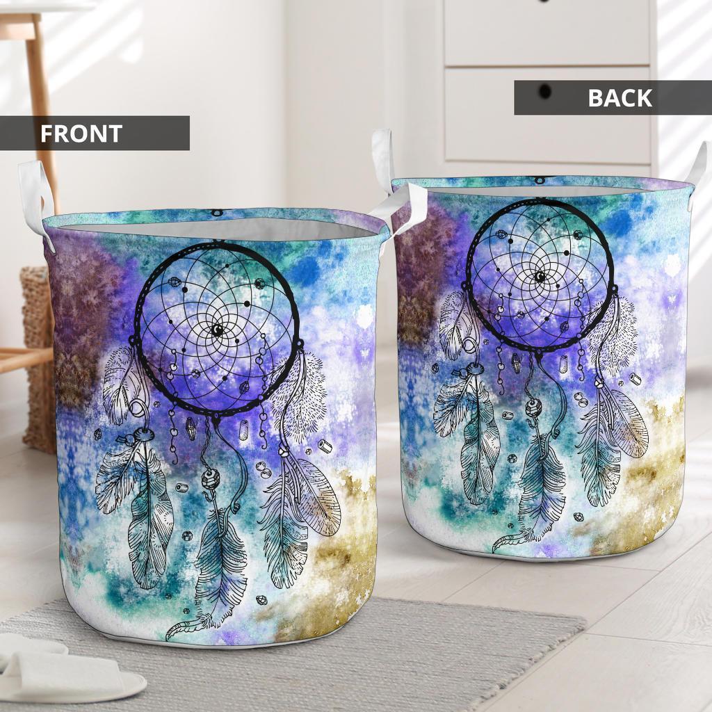 Native Americans Legend Life Limited 1 – Laundry Basket-Owls Matrix