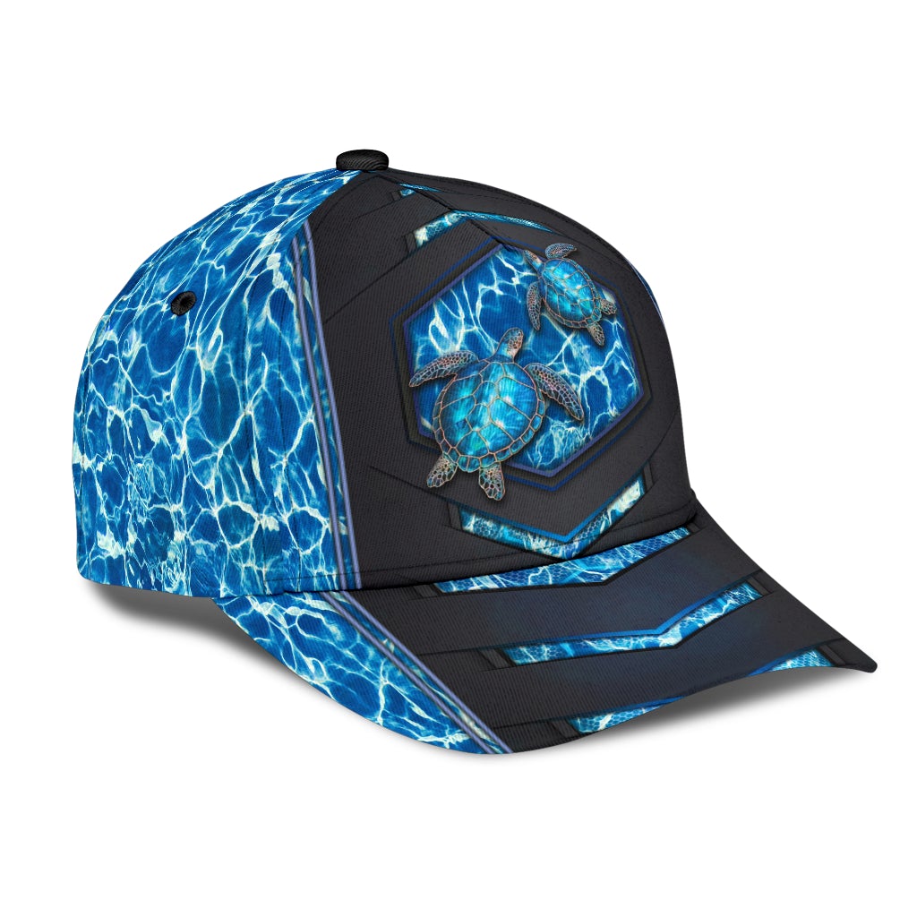Turtle Lover Ocean Nature Style – Classic Cap