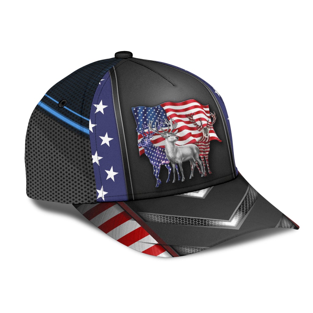 Deer Hunting Proud American – Classic Cap