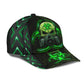 Skull Biohazard Mask Green – Classic Cap