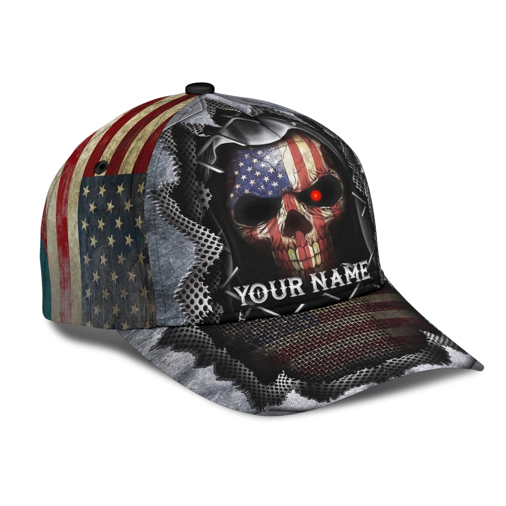 Custom Skull American Crack – Classic Cap