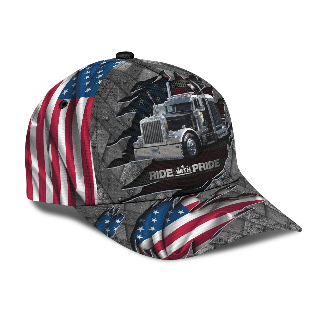 Truck American Ride With Pride Classic Cap-Owls Matrix