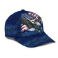 Eagle Blue Freedom Bird Style – Classic Cap