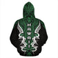 Hawaii Turtle Tribal Green Armor Art - 3D Hoodie