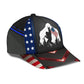 Bigfoot Love America Funny Myth Style – Classic Cap