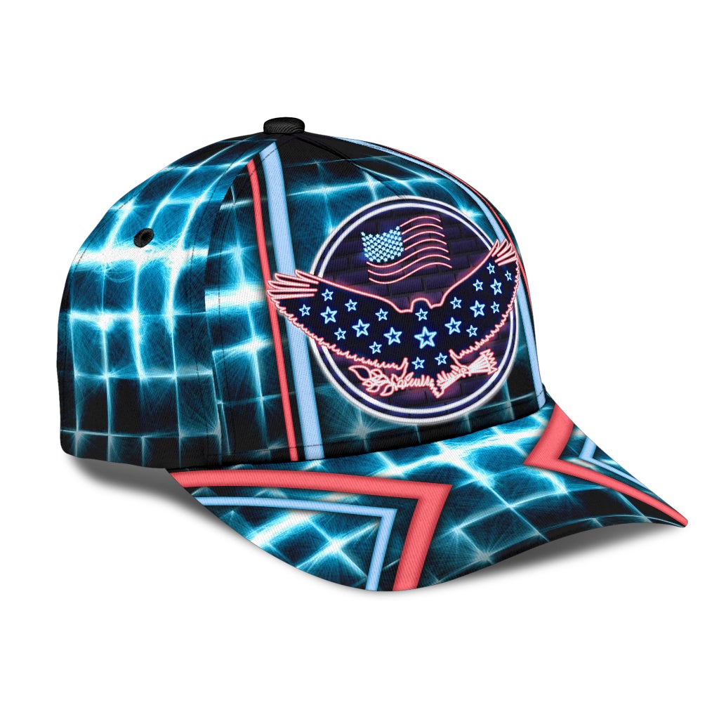 Neon Texture American Eagle – Classic Cap