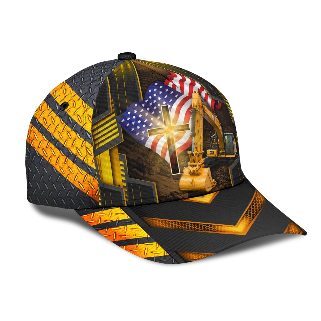 Faith American Flag Excavator – Classic Cap