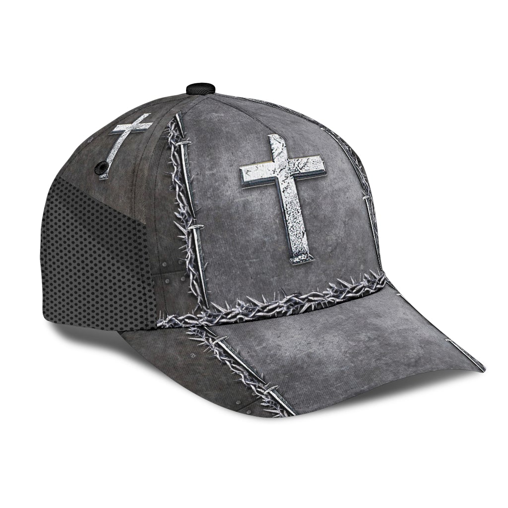 Faith Savior Silver Metal – Classic Cap