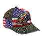 Fly Fishing American Flag – Classic Cap