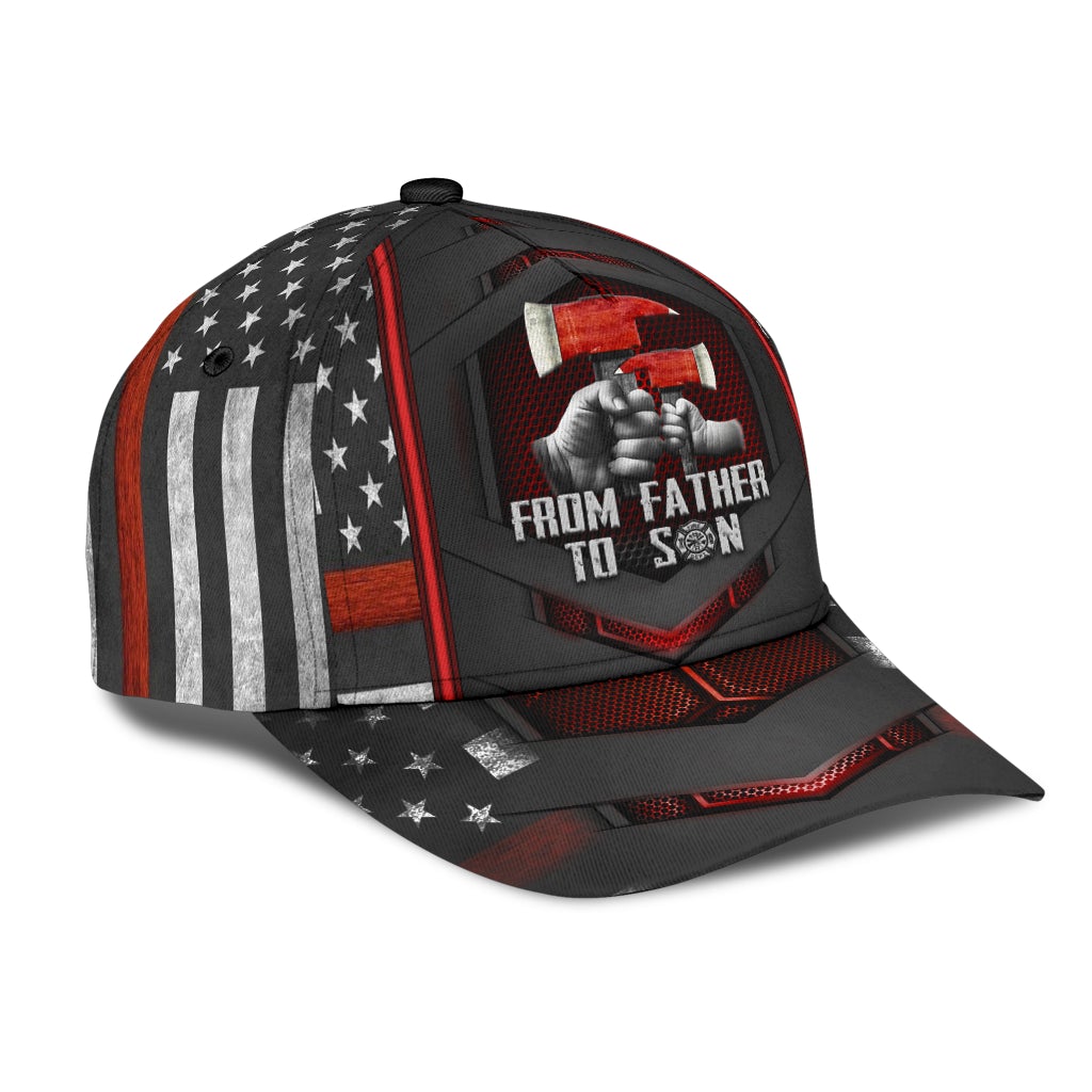 Firefighter Father To Son – Classic Cap