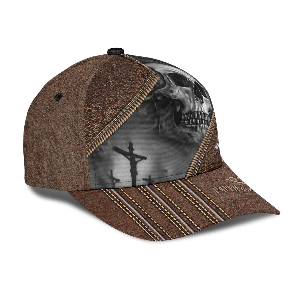 Skull Faith Over Fear – Classic Cap