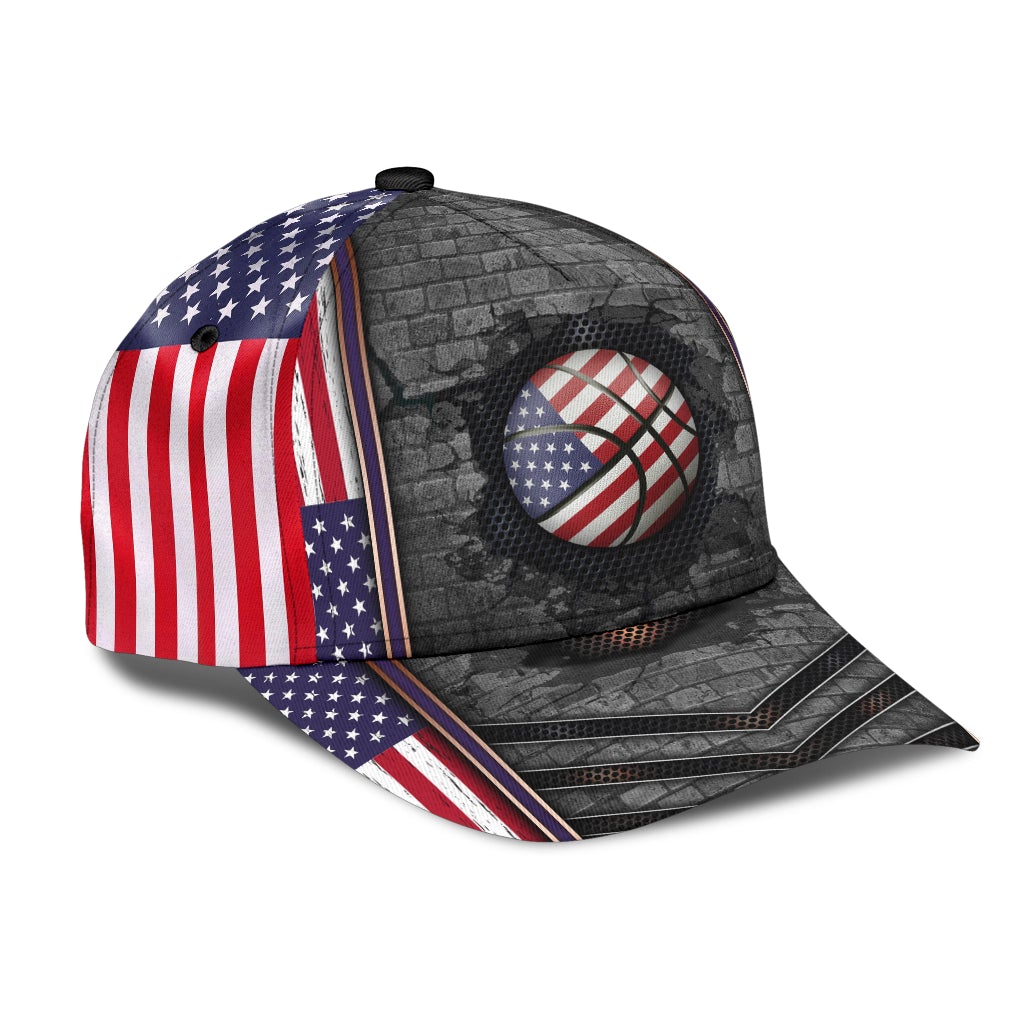 Basketball Wall Crack Pattern – Classic Cap