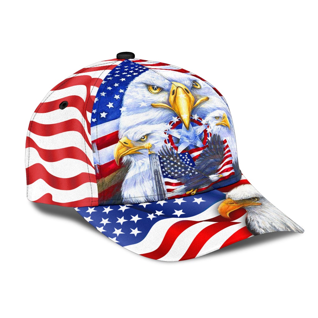 Eagle American Flag V2 – Classic Cap