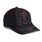 Faith Saves Cross Carbon Pattern – Classic Cap